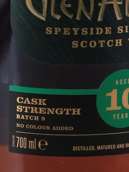 Glenallachie 10 Year Old Cask Strength Batch 9