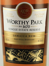 Load image into Gallery viewer, Worthy Park Single Estate Reserve