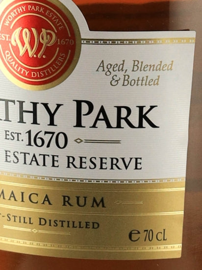 Worthy Park Single Estate Reserve