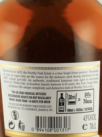 Worthy Park Single Estate Reserve
