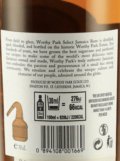 Worthy Park Select
