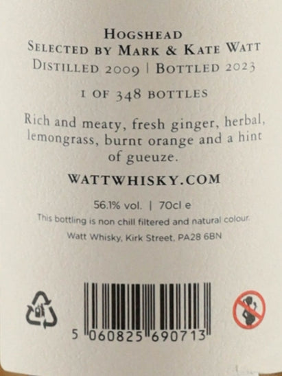 Watt Whisky Speyside 13 Year Old 2009