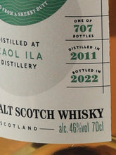 Load image into Gallery viewer, Hepburns Choice Caol Ila 11 Year Old 2011