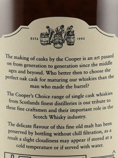 Cooper's Choice Blair Athol 11 Year Old 2011