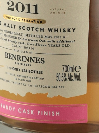 Cooper's Choice Benrinnes 11 Year Old 2011