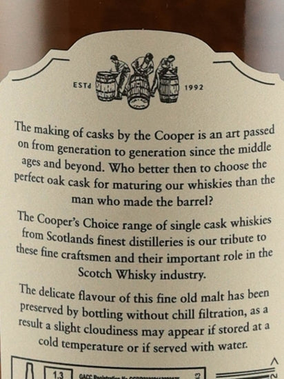Cooper's Choice Benrinnes 11 Year Old 2011