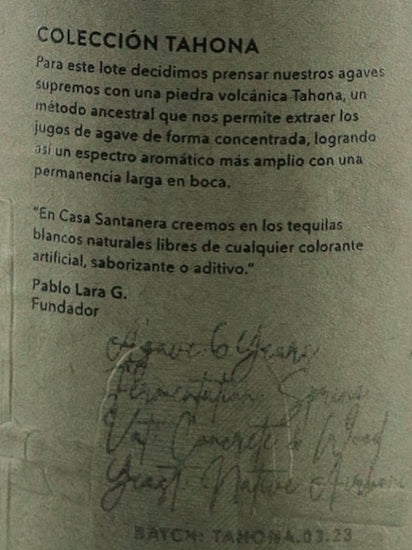 Santanera Taona Blanco