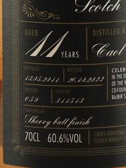 Signatory Caol Ila 11 Year Old 2011