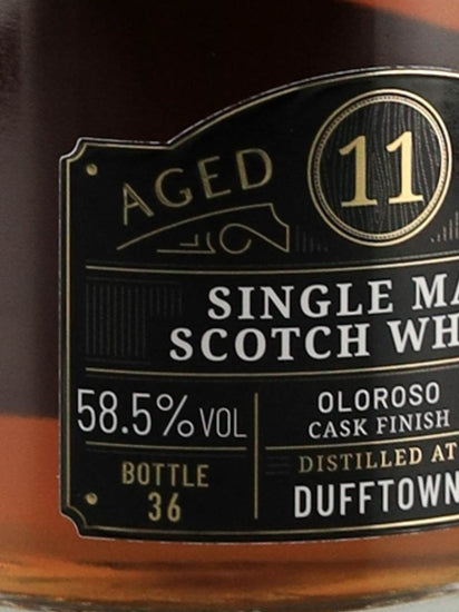 Darkness Dufftown 11 Year Old