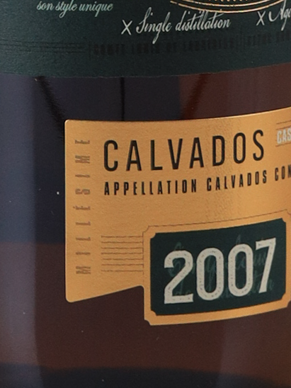 Louis De Lauriston Calvados 2007 for JIS