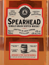 Load image into Gallery viewer, Spearhead Single Grain Scotch Whisky
