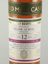 Load image into Gallery viewer, Old Malt Cask Blair Athol 12 Year Old 2010