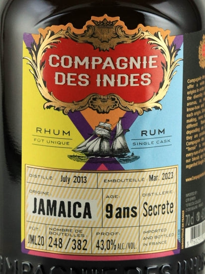 Compagnie des Indes Jamaica 9 Year Old