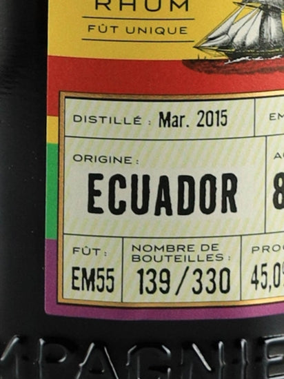 Compagnie des Indes Ecuador 8 Year Old