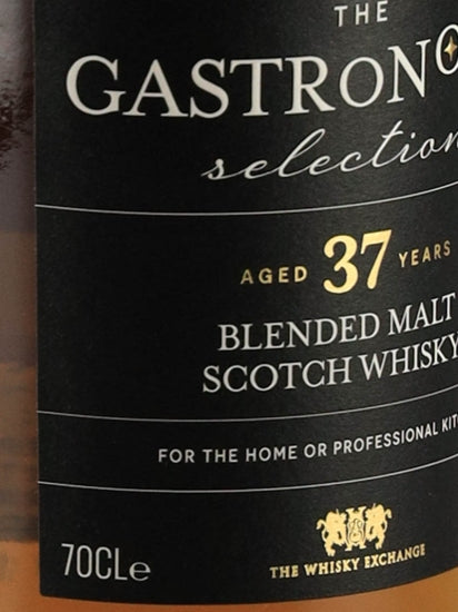 The Gastronomy Selection Blended Malt Scotch Whisky 37 Year Old