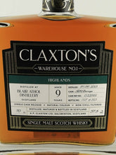 Load image into Gallery viewer, Claxton's Blair Athol 9 Year Old 2013