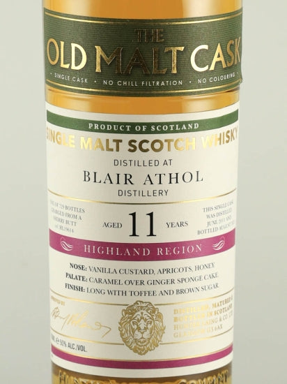 Old Malt Cask Blair Athol 11 Year Old 2011