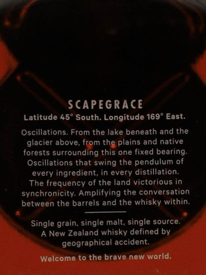 Scapegrace Single Malt Fortitude
