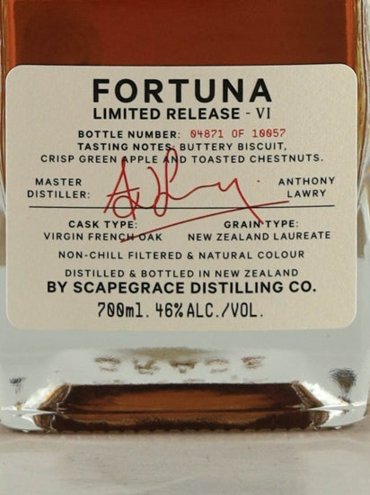 Scapegrace Single Malt Fortuna