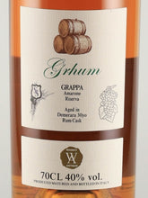 Load image into Gallery viewer, Silver Seal Grappa Reserva Grhum