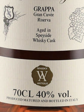 Load image into Gallery viewer, Silver Seal Grappa Reserva grhisky