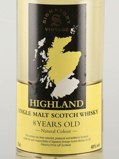 Signatory Highland 8 Year Old