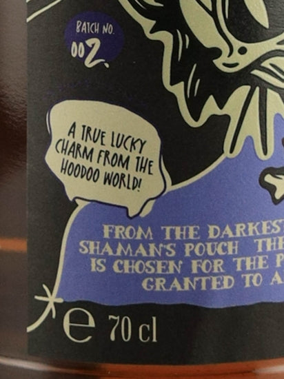 Voodoo Whisky Black Cat Bone 12 Year Old