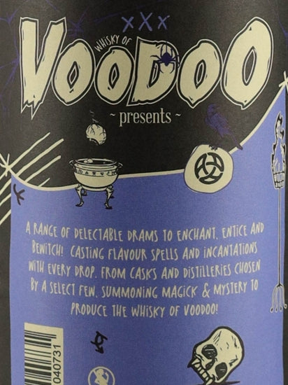 Voodoo Whisky Black Cat Bone 12 Year Old