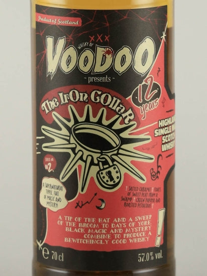 Voodoo Whisky Iron Color 12 Year Old
