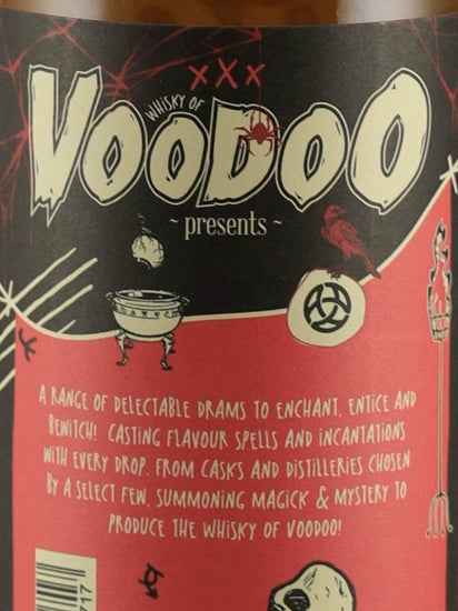 Voodoo Whisky Iron Color 12 Year Old