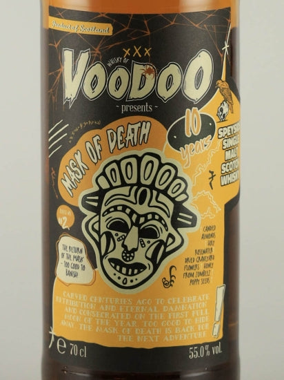 Voodoo Whisky Mask of Death II 10 Year Old