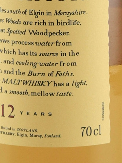 Mannochmore 12 Year Old 2020 Release Lot 0015