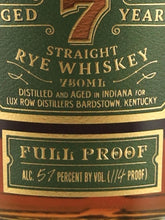 Load image into Gallery viewer, Old Ezra 7 Year Old Rye