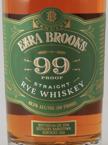 Ezra Brooks 99 Proof Rye Whiskey