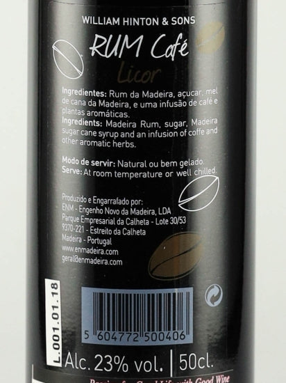 William Hinton Rum Café Liqueur