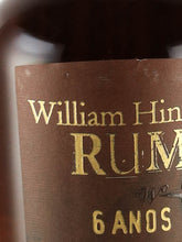 Load image into Gallery viewer, William Hinton Rum 6 Year Old