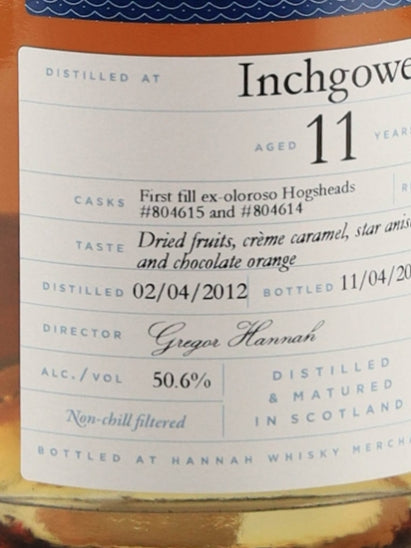 Dalgety Inchgower 11 Year Old 2012