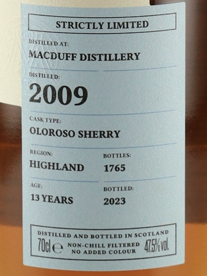 Carn Mor Strictly Limited Macduff 13 Year Old 2009