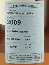 Load image into Gallery viewer, Carn Mor Strictly Limited Macduff 13 Year Old 2009