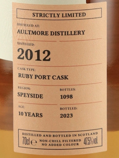 Carn Mor Strictly Limited Old Mortlach 10 Year Old 2012