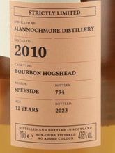 Load image into Gallery viewer, Carn Mor Strictly Limited Mannochmore 12 Year Old 2010