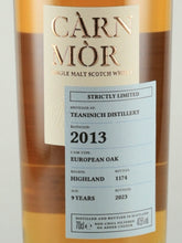 Load image into Gallery viewer, Carn Mor Strictly Limited Teaninich 9 Year Old 2013