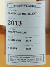 Load image into Gallery viewer, Carn Mor Strictly Limited Teaninich 9 Year Old 2013