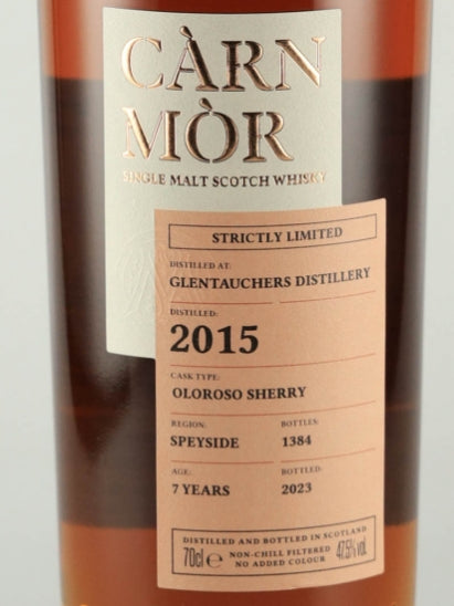 Carn Mor Strictly Limited Glentauchers 7 Year Old 2015