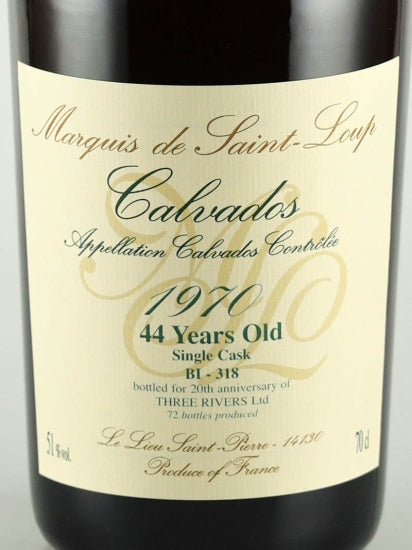 Marquis de Saint Loup 44 Year Old 1970 for Three Rivers