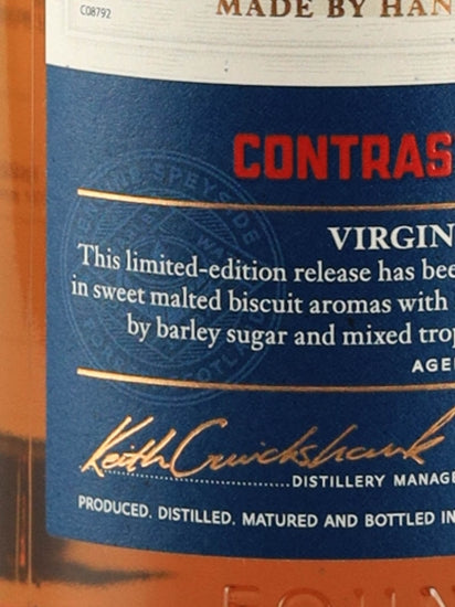 Benromach Virgin Oak Kiln Dry 2012