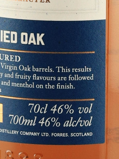 Benromach Virgin Oak Kiln Dry 2012