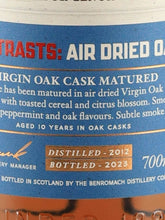 Load image into Gallery viewer, Benromach Virgin Oak Air Dry 2012