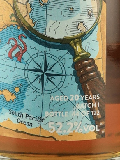 Boutique Rum Company Secret Distillery #9 Fiji 20 Year Old Batch 1