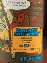 Load image into Gallery viewer, Boutique-y Springbank 23 Years Batch 28 48.9%